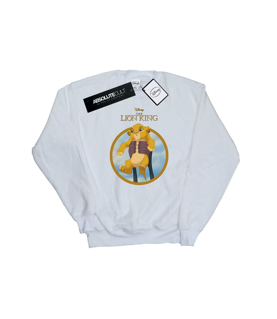 Disney Sweatshirt Simba Womens/Ladies The Lion King Show (Blanc) - UTBI22153-1