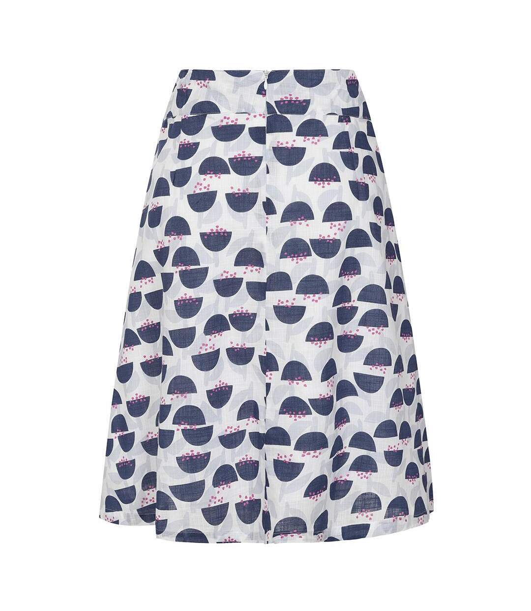 Jupe Motif/style Tige Femme Blanc Lazy Jacks-3