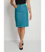 Jupe en jean couleur stretch-1