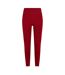 Legging Motif/style Sans Coutures Femme Rouge 4th & Reckless-2