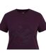 T-shirt Motif/style Imprimé Femme Violet Sombre Karrimor-3