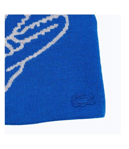 Bonnet bleu homme lacoste broderie