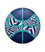 Ballon De Basket Nba Drv Plus Dazzle Taille 7 Bleu Noir Blanc Wilson-3