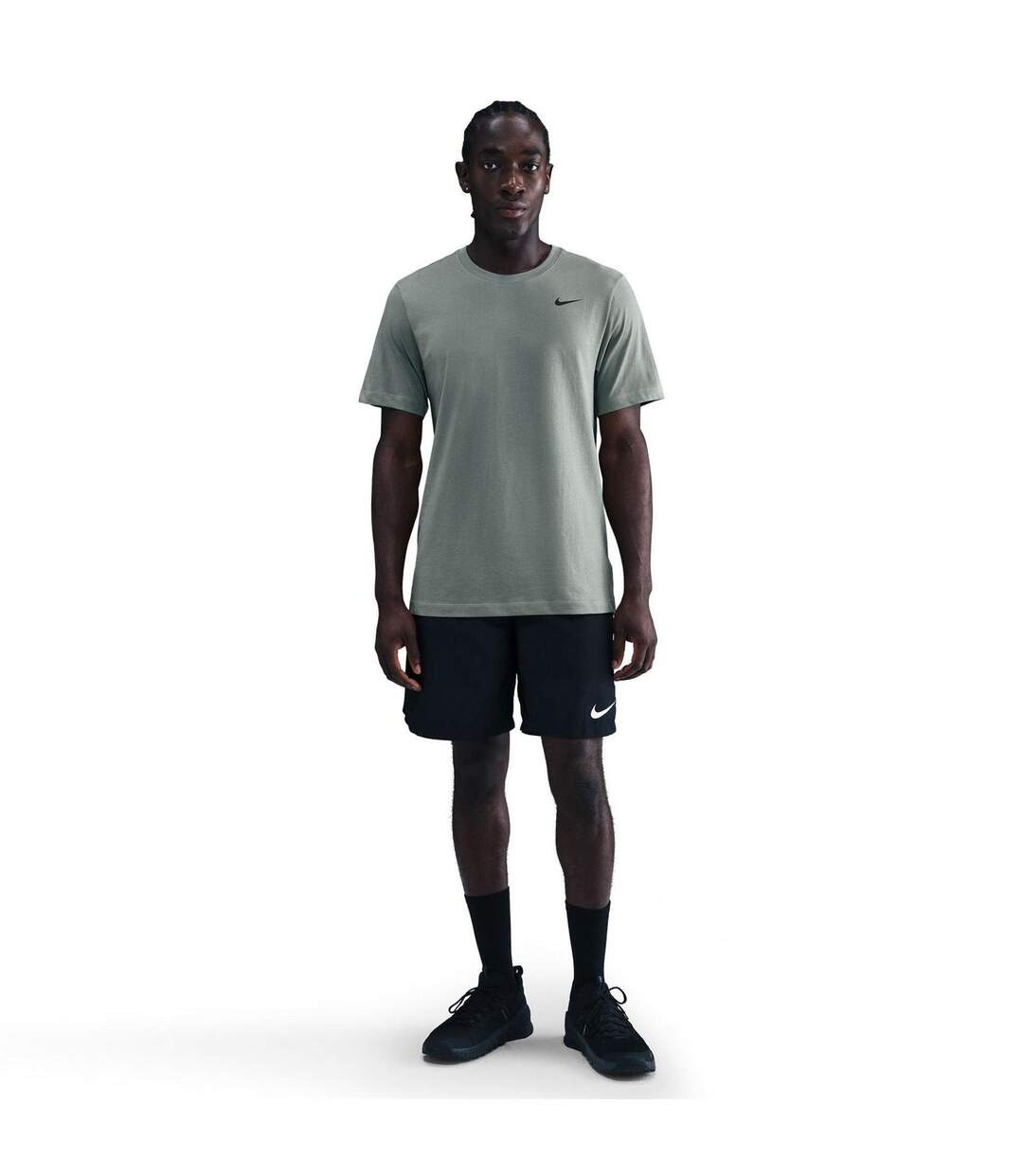 Mens Legend Swoosh Dri-fit T-shirt Green Clay Nike-3