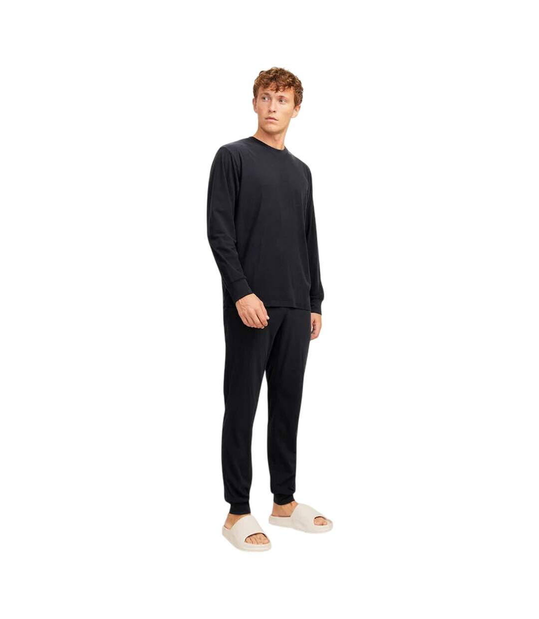 Ensemble De Vêtements De Détente Manches Longues Homme Noir Jack And Jones-4