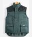 WORKER BI-MATIÈRE V501 — Gilet sans manches vert US : robustesse et isolation thermique-2