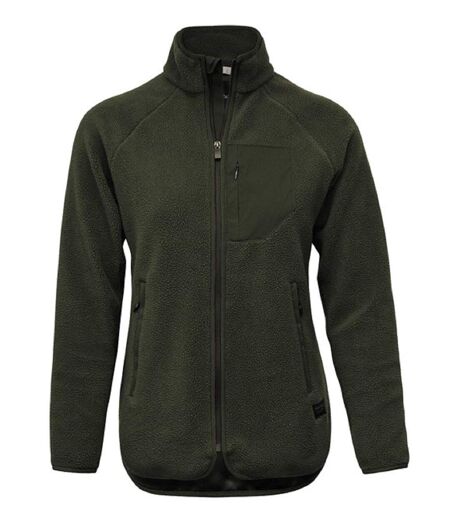 Veste polaire sherpa - Femme - NP15F - vert olive