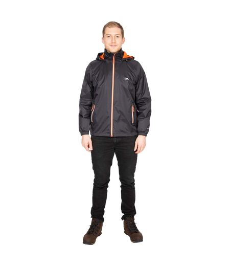 Trespass Mens Briar Waterproof Jacket (Black) - UTTP5634