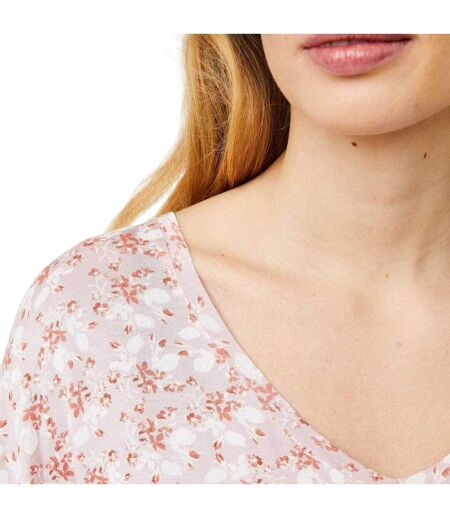 T-shirt Motif/style Fleurs Rosa Femme Vieux Rose CCDK Copenhagen