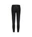 Womens/ladies Move Patterned High Rise Leggings Black Biba-2