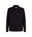 Mens Cotton Overshirt Black Calvin Klein-3