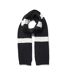 Echarpe rayure blanche/noire femme pieces sana scarf-1