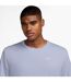 T-shirt Motif/style Swoosh Miler Homme Lavande Nike-3