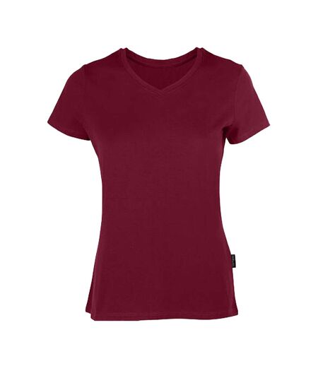 T-shirt Luxury Femme Bordeaux HRM