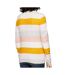 Pull Jaune/Blanc Femme Vero Moda Maternity Blouse - L