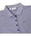 Polo Motif/style Fines Rayures Femme Bleu Marine Foncé Calvin Klein-3
