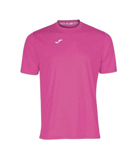 T-shirt Combi Homme Framboise Joma
