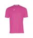 T-shirt Combi Homme Framboise Joma-2