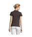 Polo Perfect Femme Gris Foncé Uni SOLS-3