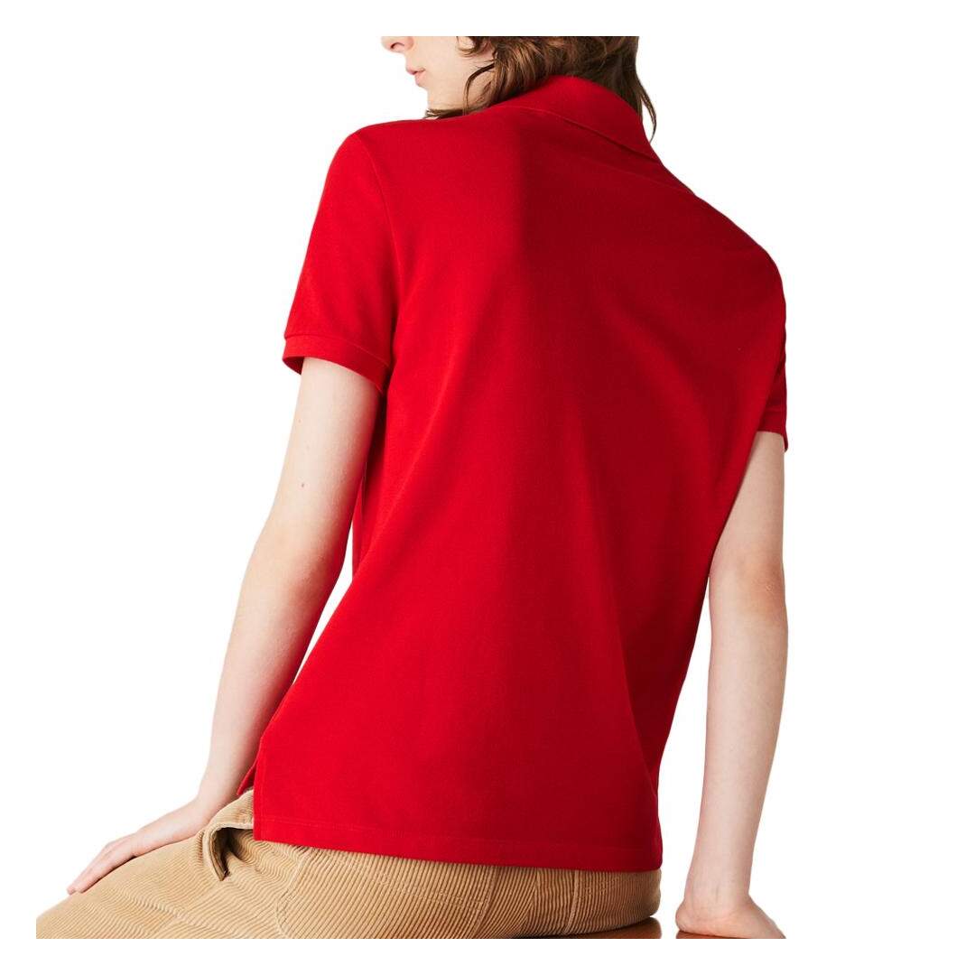 Polo Rouge Femme Lacoste Polo PF7839-240 - 34-2