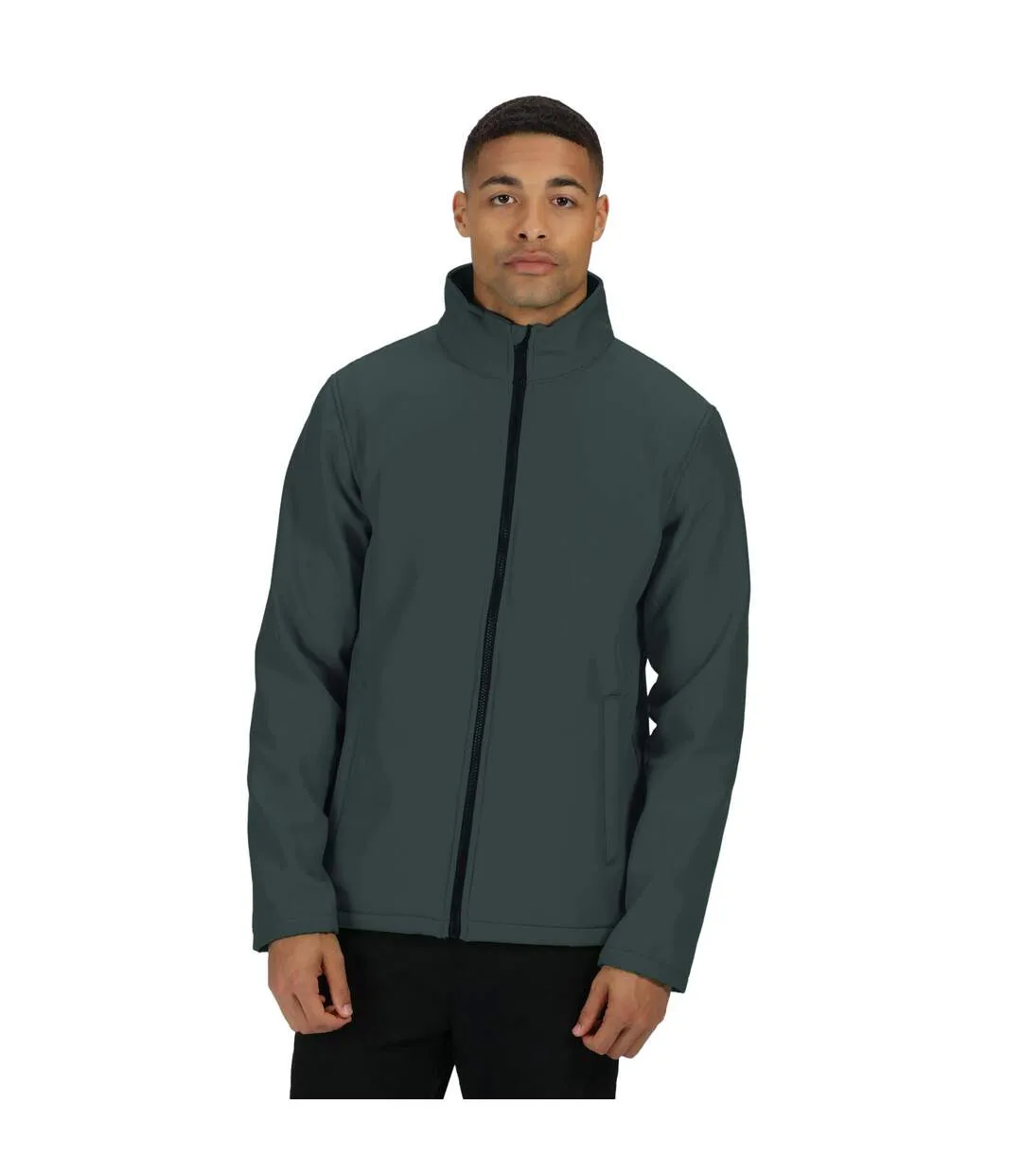 Veste Softshell Ablaze Homme Vert Foncé Noir Regatta-1