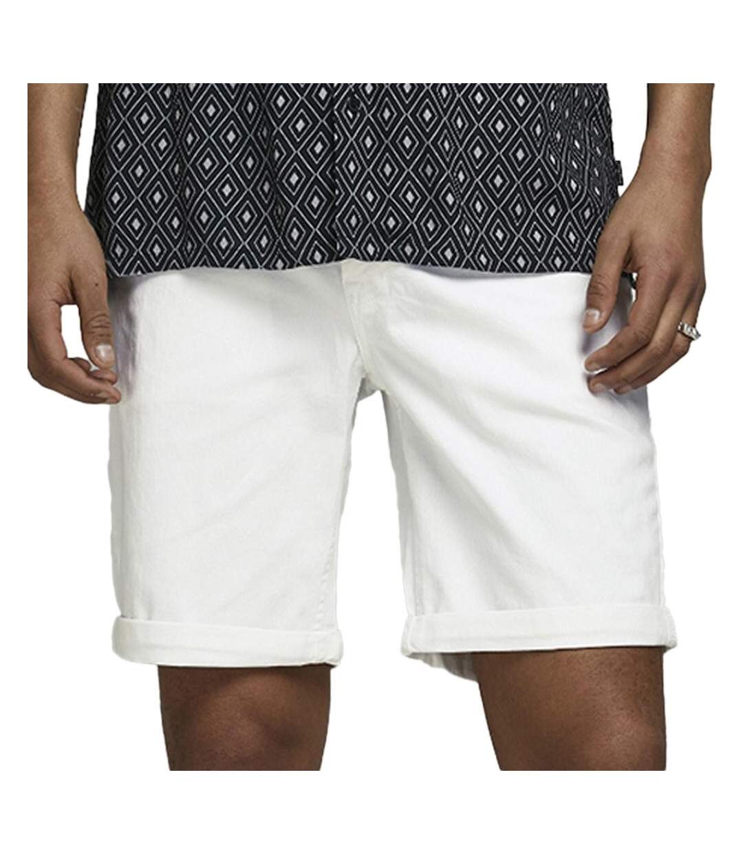 Short Blanc Homme Jack & Jones 12165892 - L-1