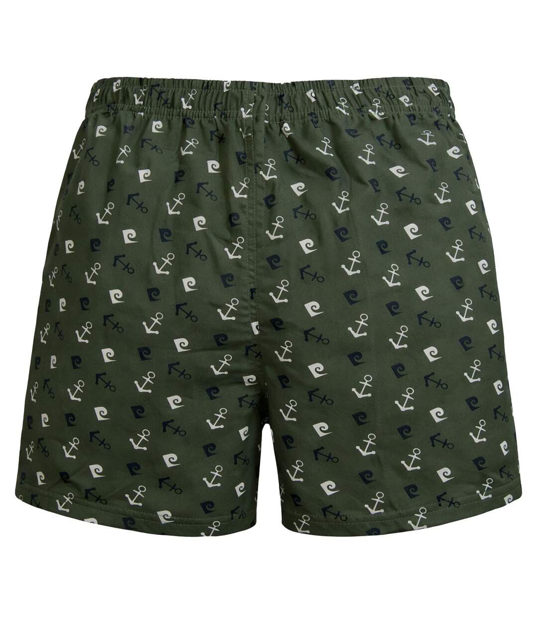 Boardshort homme avec ceinture tout élastiquée Basic Pierre Cardin-2