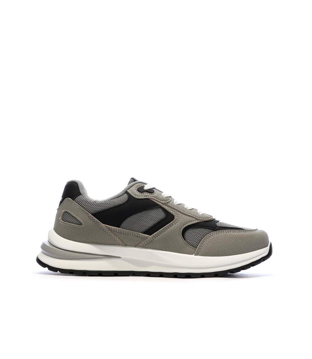 Baskets noir/gris homme ellesse taupe-2