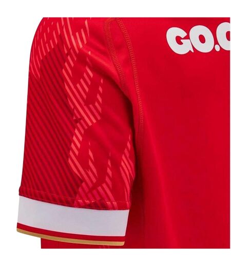 Maillot Domicile 2024/25 Homme Rouge Blanc Wales RU