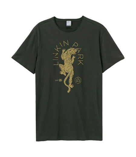 T-shirt Tiger Adulte Charbon Amplified