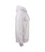 Clique Mens Premium Cotton Full Zip Hoodie (Natural Melange)