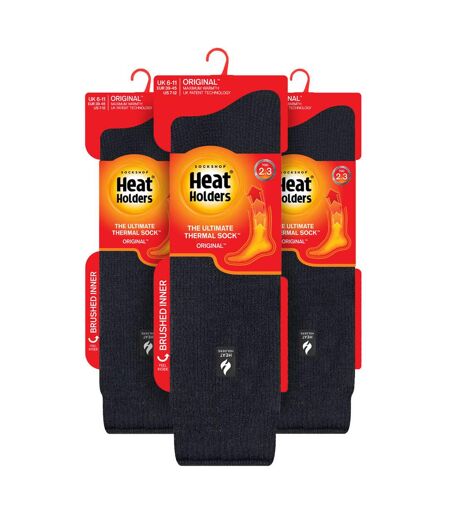 3 Pairs Mens Extra Long Thermal Socks 2.34 TOG Winter Boot Warm Socks