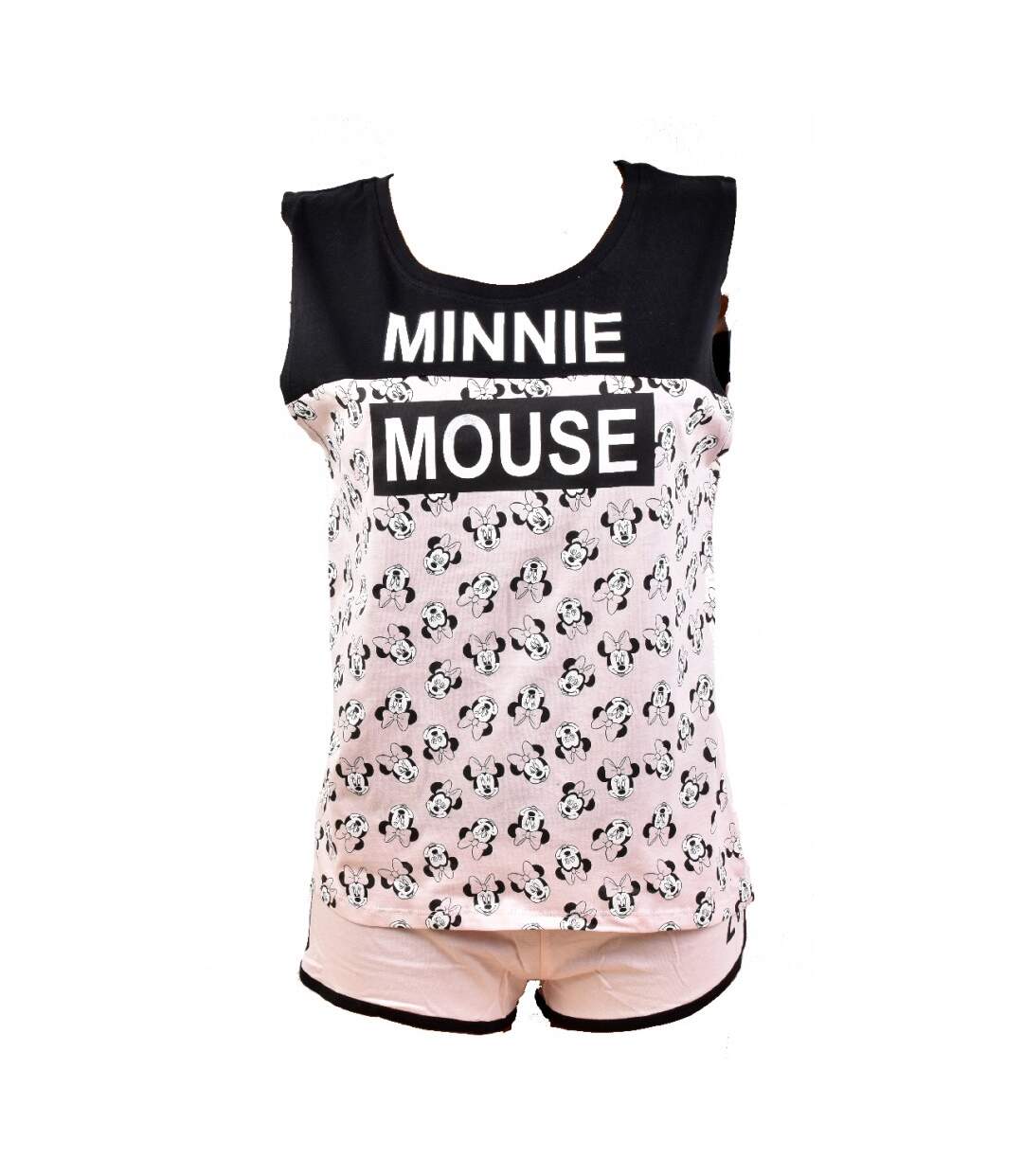 Pyjama Femme MINNIE en Coton -Chaleur,Douceur et Confort--1