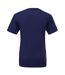 Canvas Mens Triblend Crew Neck Plain Short Sleeve T-Shirt (Navy Triblend) - UTBC2596