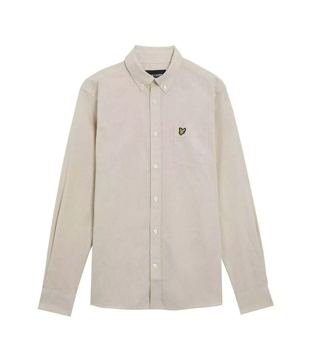 Chemise Homme Crème Lyle & Scott-2