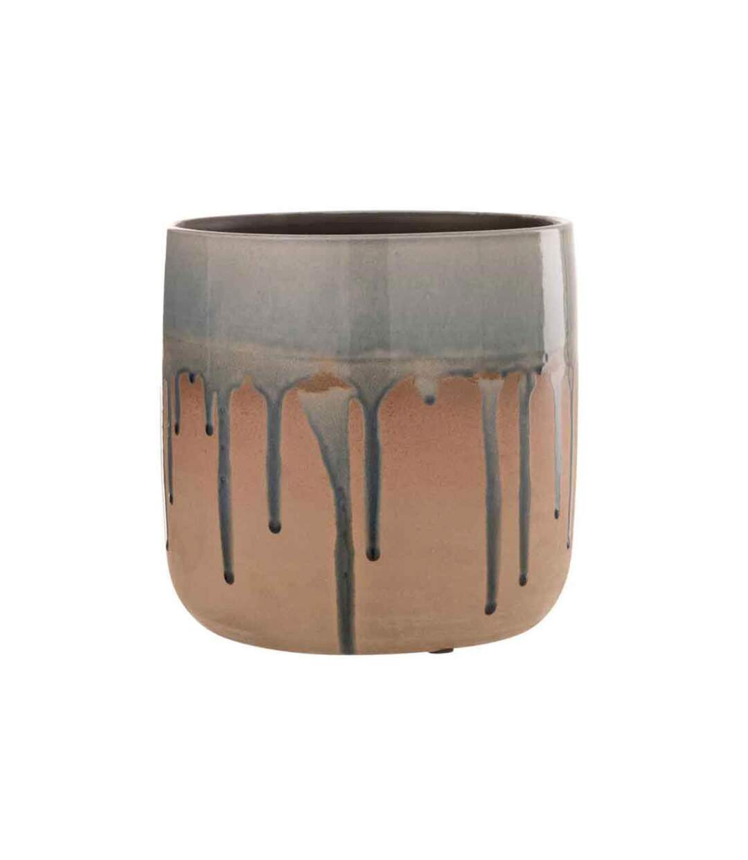 Cache-Pot en Céramique Droplet 22cm Beige