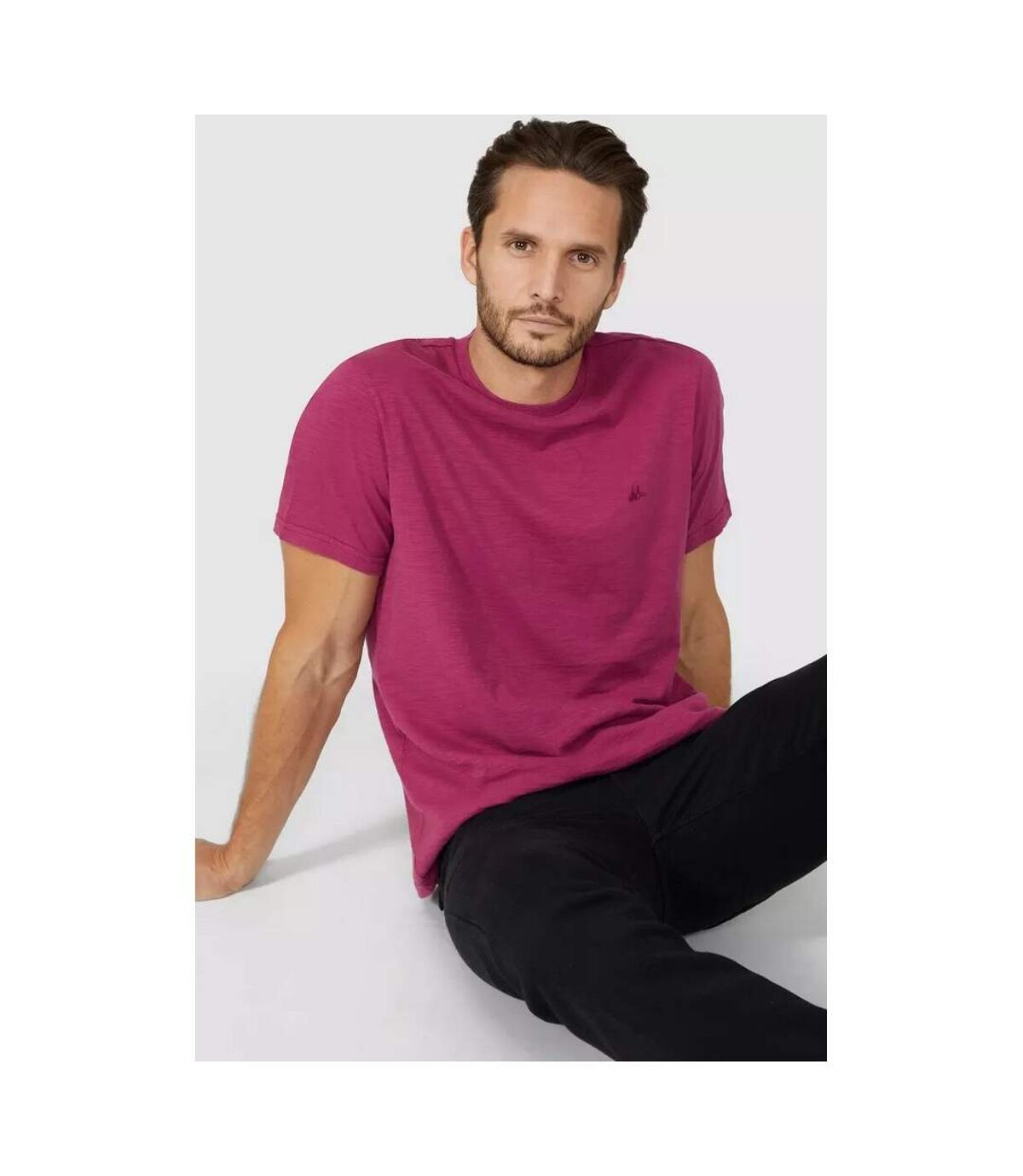 Mantaray - T-shirt - Homme (Rose foncé) - UTDH2946