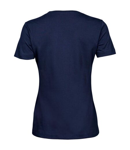 T-shirt Sof Femme Bleu Marine Tee Jays