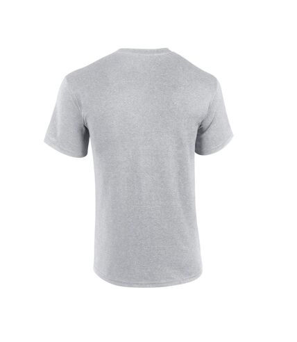 Gildan Mens Heavy Cotton T-Shirt (Sports Gray)