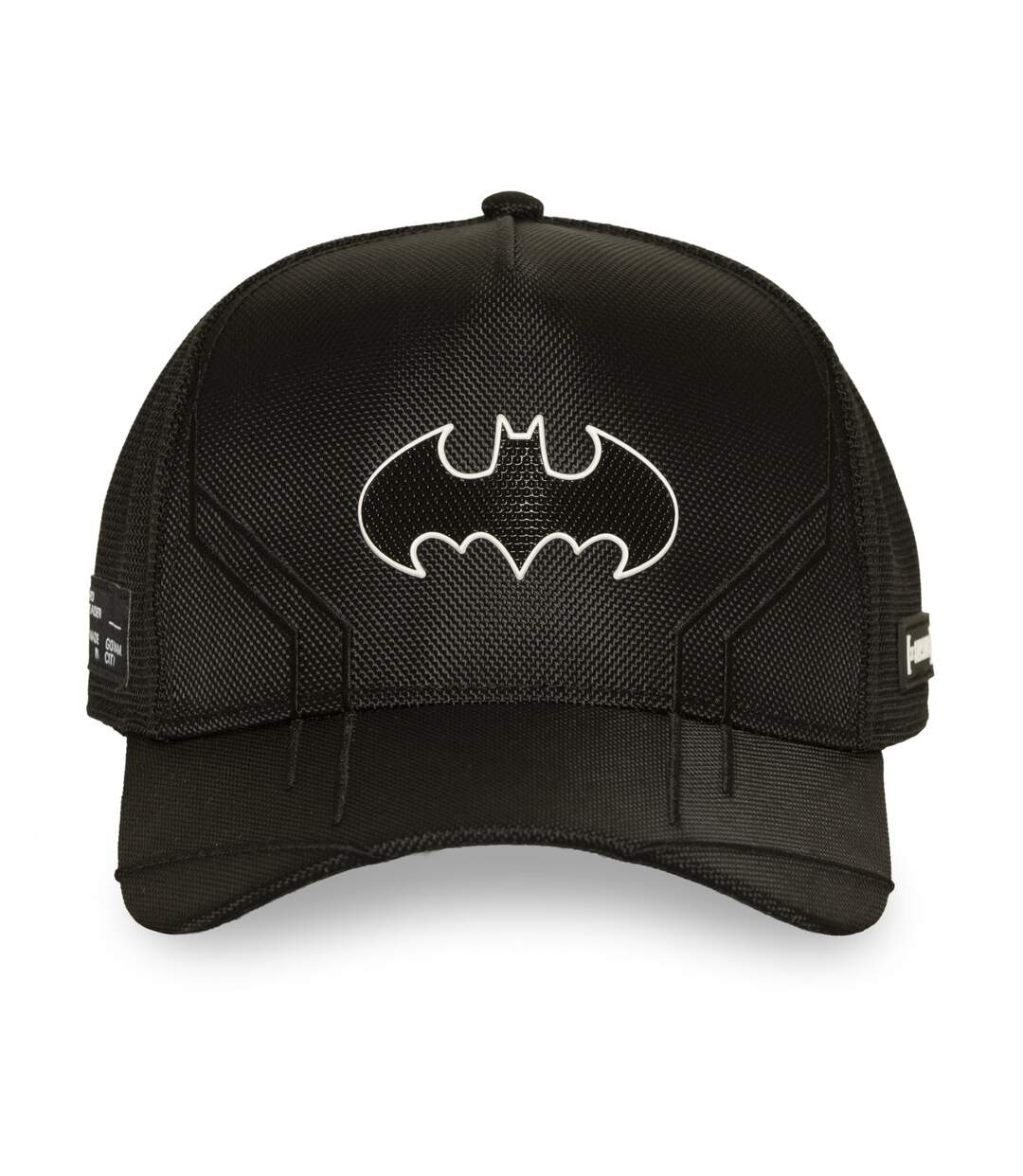 Casquette trucker premium filet et logo PU DC Comics Batman Tec Capslab-2