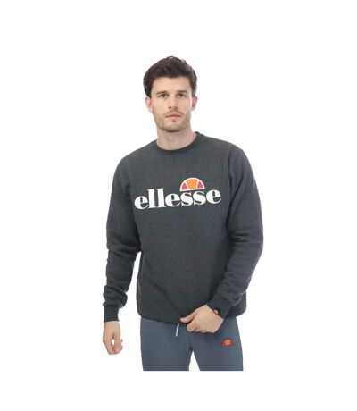 Sweat si succiso homme gris Ellesse