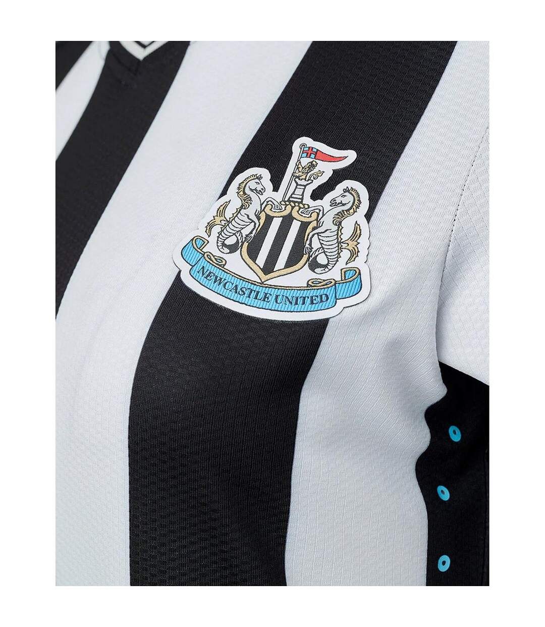 Réplique De Maillot De Foot Motif/style Newcastle United Fc Femme Noir Blanc Castore-4