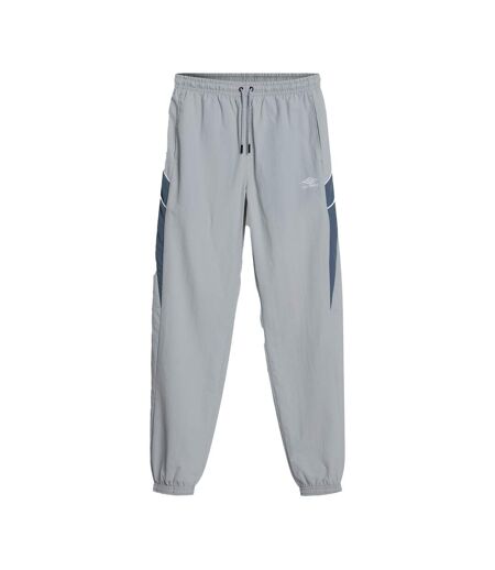 Mens Relaxed Fit Tracksuit Bottoms Pearl Blue Blue Mirage Brilliant White Umbro