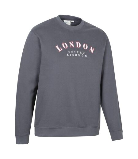 Mens regional london sweatshirt charcoal Mountain Warehouse