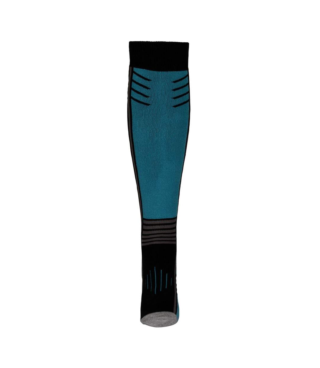 Chaussettes de ski icy adulte noir / bleu gris Trespass-4