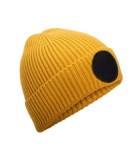Bonnet Fashion Moutarde Noir Beechfield