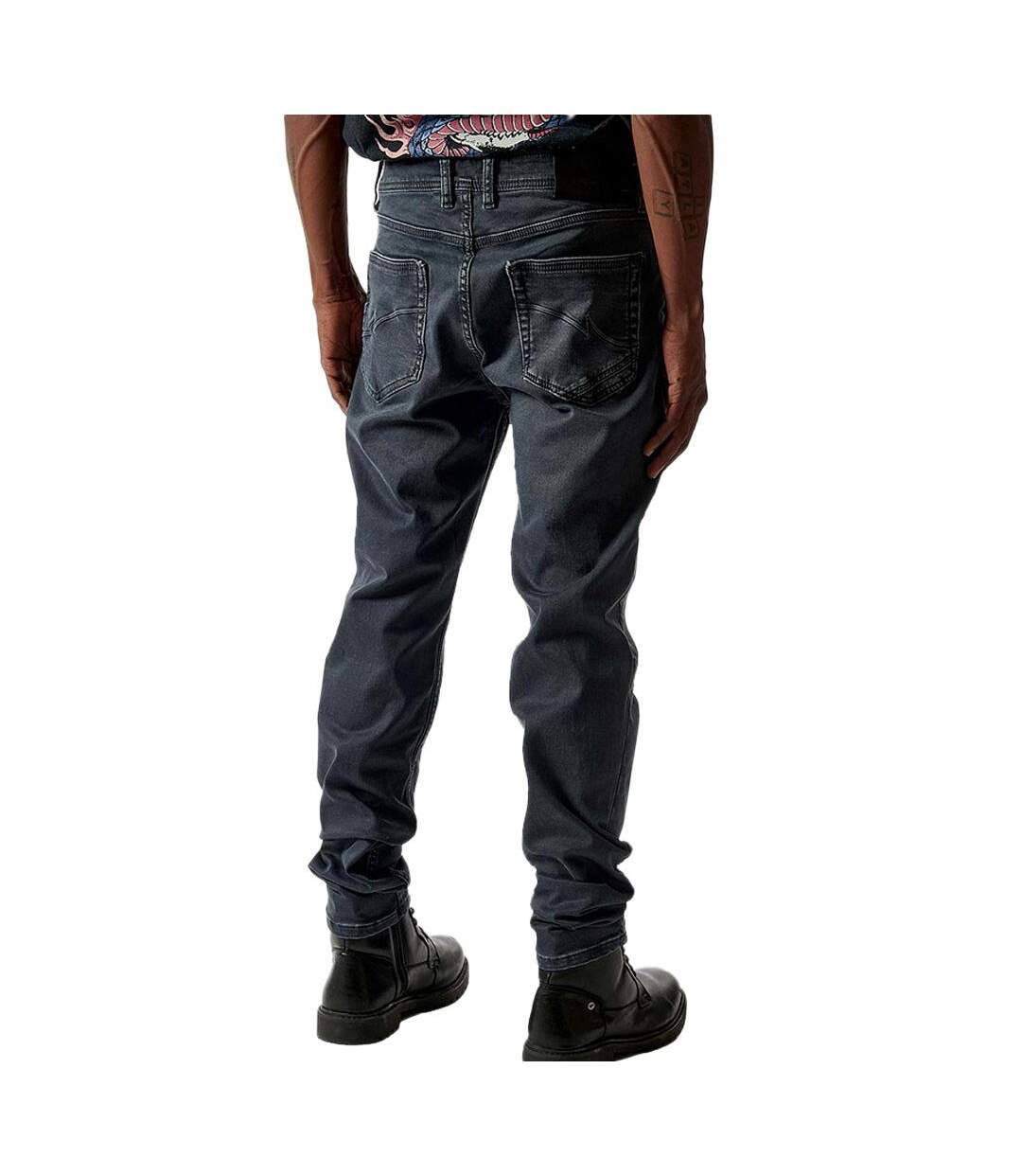 Jean slim marine homme kaporal daxkos-2