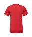 Unisex adults triblend crew neck t shirt light red Bella Canvas