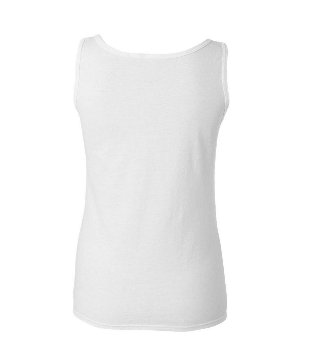 Gilet Débardeur Style Doux Pour Femmes Blanc Gildan-3