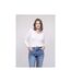 Pull col V maille chenille KRISTINA - Dona X Lisa-1